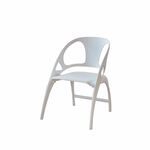Стул пластиковый Lilu белый | Интернет магазин мебели и декора LifeDekor