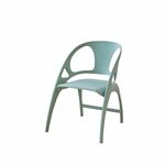 Стул пластиковый Lilu мятный | Интернет магазин мебели и декора LifeDekor