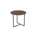 Стол журнальный Альбано акация/чёрный | Интернет магазин мебели и декора LifeDekor