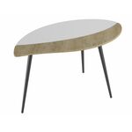 Стол журнальный Лайм дуб сонома/белый/чёрный | Интернет магазин мебели и декора LifeDekor