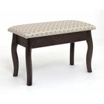 Банкетка из массива березы (каркас Венге/ ткань Лоди 29/2) | Интернет магазин мебели и декора LifeDekor