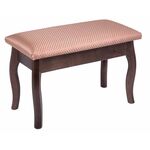 Банкетка из массива березы (каркас Венге/ ткань Джоли 37/1 | Интернет магазин мебели и декора LifeDekor