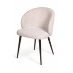 Стул Vito, букле белый / опора конус | Интернет магазин мебели и декора LifeDekor