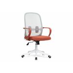 Компьютерное кресло Bust gray / red / white | Интернет магазин мебели и декора LifeDekor