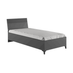 Кровать Ника 90х200 с основанием дсп эйхория QR-17 / графит | Интернет магазин мебели и декора LifeDekor