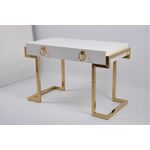 Стол-консоль Атлас МС9002-120W, 120х60х78 см, белый глянцевый | Интернет магазин мебели и декора LifeDekor