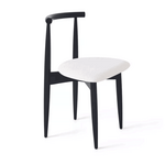 Cтул Rebel белый, опора береза черная | Интернет магазин мебели и декора LifeDekor