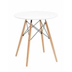 Стол круглый Eames DSW NEW D70 белый | Интернет магазин мебели и декора LifeDekor