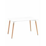 Стол обеденный OSLO NEW 120*80 белый | Интернет магазин мебели и декора LifeDekor