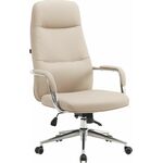 Кресло руководителя Everprof Vesta Экокожа Бежевый | Интернет магазин мебели и декора LifeDekor