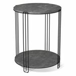 Столик кофейный SHT-CT33 черный муар/мокрый асфальт | Интернет магазин мебели и декора LifeDekor