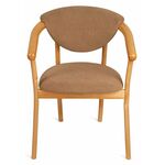 Кресло венское "Виенна" (светлый тон/коричневый М08) | Интернет магазин мебели и декора LifeDekor