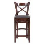 Стул барный "Хью" (темный тон/темно-серый М07) | Интернет магазин мебели и декора LifeDekor