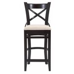 Стул барный "Хью" (венге/бежевый М02) | Интернет магазин мебели и декора LifeDekor