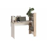 Компьютерный стол Арлет сонома / белый | Интернет магазин мебели и декора LifeDekor