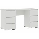 Компьютерный стол Элла ПС 02 белый / белый | Интернет магазин мебели и декора LifeDekor