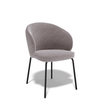 Дизайнерский стул Lucky букле капучино | Интернет магазин мебели и декора LifeDekor