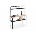 Барный стол Нари 120х50х171 делано / черный матовый | Интернет магазин мебели и декора LifeDekor