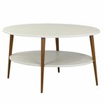 Стол журнальный BeautyStyle 29 белый/бук | Интернет магазин мебели и декора LifeDekor