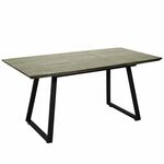 Стол Stockholm раскладной 120-160х80х75см, серый дуб | Интернет магазин мебели и декора LifeDekor