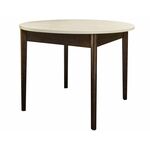 Стол обеденный Мариус М 81 раздвижной слоновая кость/орех 100/139*100 | Интернет магазин мебели и декора LifeDekor