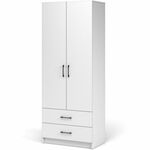 Шкаф «Чикаго» 2д2ящ, белый | Интернет магазин мебели и декора LifeDekor