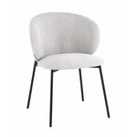 Стул Блейз букле светло-серый | Интернет магазин мебели и декора LifeDekor