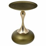 Кофейный столик Angel 40x55см, латунь, металл | Интернет магазин мебели и декора LifeDekor