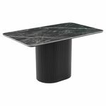 Стол Festa 140x85x77см, керамогранит Wacom мрамор | Интернет магазин мебели и декора LifeDekor