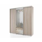 Шкаф-купе PRIME, 177х60х230 Шимо светлый с зеркалом | Интернет магазин мебели и декора LifeDekor