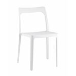 Стул обеденный Marty пластиковый белый | Интернет магазин мебели и декора LifeDekor