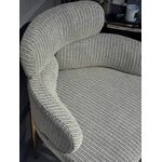 Стул обеденный Романи BS1450-WB, черно-белый/золото | Интернет магазин мебели и декора LifeDekor