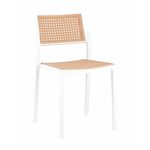 Стул пластиковый Milto белый | Интернет магазин мебели и декора LifeDekor