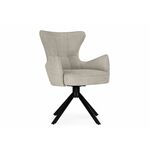 Стул на металлокаркасе Atlanta beige / black | Интернет магазин мебели и декора LifeDekor