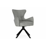 Стул на металлокаркасе Atlanta gray / black | Интернет магазин мебели и декора LifeDekor