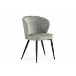 Стул на металлокаркасе Gref gray / black | Интернет магазин мебели и декора LifeDekor