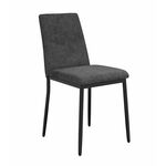 Стул DikLine 270 SB5 серый, ножки черные | Интернет магазин мебели и декора LifeDekor