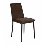 Стул DikLine 270 SB3 шоколад, ножки черные | Интернет магазин мебели и декора LifeDekor