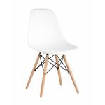 Стул Eames Style DSW белый (разборный каркас) | Интернет магазин мебели и декора LifeDekor