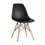 Стул Eames Style DSW черный (разборный каркас) | Интернет магазин мебели и декора LifeDekor