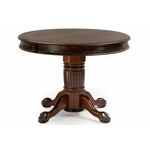 Стол деревянный Альфред орех / коричневая патина | Интернет магазин мебели и декора LifeDekor