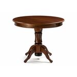 Стол деревянный Павия 100 орех с коричневой патиной | Интернет магазин мебели и декора LifeDekor