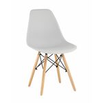 Стул Eames Style DSW светло-серый (разборный каркас) | Интернет магазин мебели и декора LifeDekor