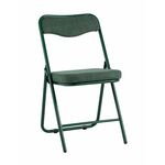 Стул складной Джонни рогожка зеленая каркас зеленый | Интернет магазин мебели и декора LifeDekor