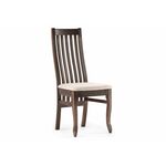 Стул деревянный Арлет ткань Tenerife latte / венге коричневый | Интернет магазин мебели и декора LifeDekor