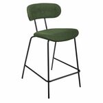 Стул полубарный Ant букле зеленый | Интернет магазин мебели и декора LifeDekor