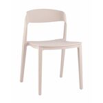 Стул Moris пластик нежно-розовый | Интернет магазин мебели и декора LifeDekor