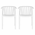 Комплект из 2-х стульев Venice белый | Интернет магазин мебели и декора LifeDekor
