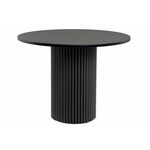 Стол деревянный Барел 100 черный / черный | Интернет магазин мебели и декора LifeDekor