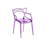 Стул Masters прозрачный сиреневый | Интернет магазин мебели и декора LifeDekor
